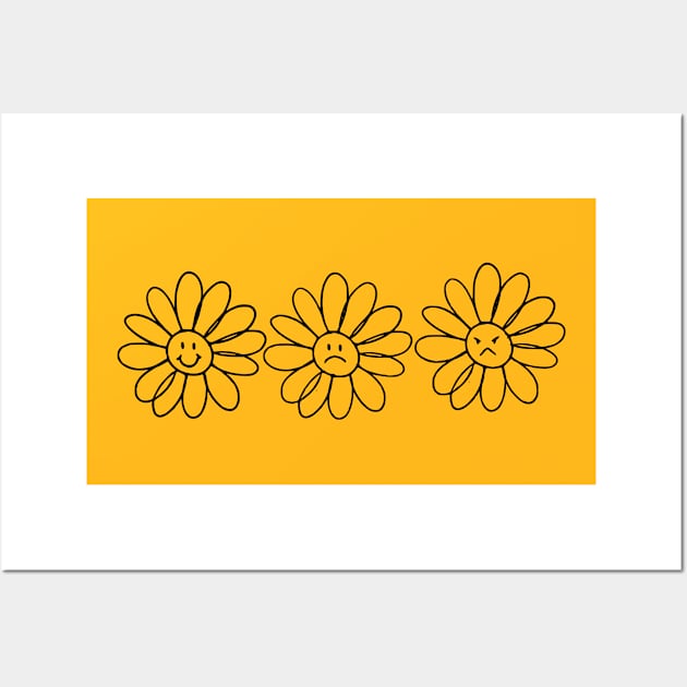 Mood flowers Wall Art by Eden Paints